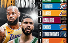 NBA實(shí)力榜：綠軍領(lǐng)跑，湖人升16位第三，勇士第13。