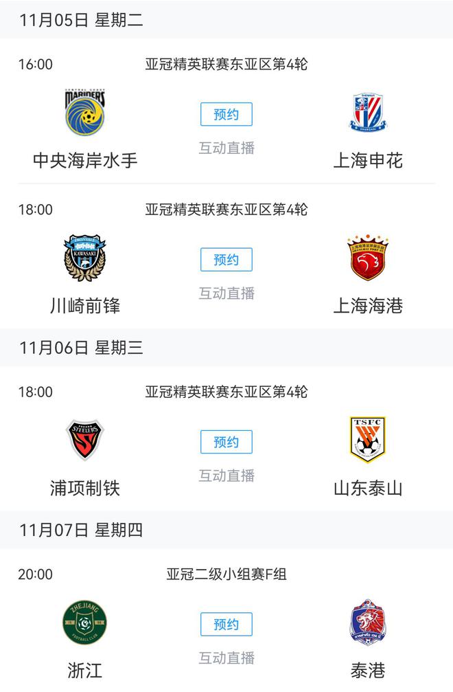 亞冠繼續(xù)！申花三戰(zhàn)六分戰(zhàn)水手，海港三戰(zhàn)三分戰(zhàn)川崎。