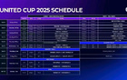 2025聯(lián)合杯，12月27日中巴首戰(zhàn)，鄭欽文、張之臻出戰(zhàn)。