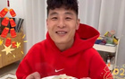 武磊曬餃子視頻，祝新年樂、歲歲安！