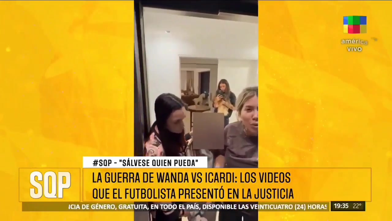 旺達和伊卡爾迪搶女兒畫面曝光！旺達試圖將孩子拽過來