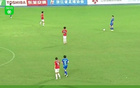 杭州臨平勝海門珂締緣，吳越2-0，應(yīng)謝建功破門。