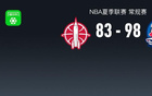 NBA夏聯(lián)戰(zhàn)報：活塞勝火箭，丹尼斯-詹金斯23分6助2板。