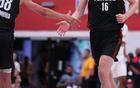 NBA開拓者新秀楊瀚森，加強(qiáng)力量訓(xùn)練，提升對抗力。