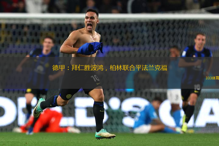 德甲：拜仁勝波鴻，柏林聯(lián)合平法蘭克福