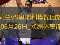 06月26日歐洲杯小組賽D組第3輪荷蘭vs奧地利進(jìn)球視頻